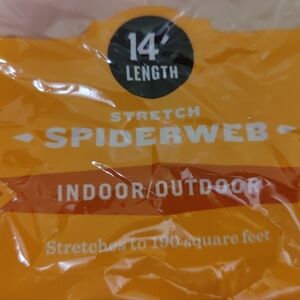 Case Qty 18 Hyde And Eek! Halloween 14 Ft Length 190 Sqft Area Stretch Spiderweb